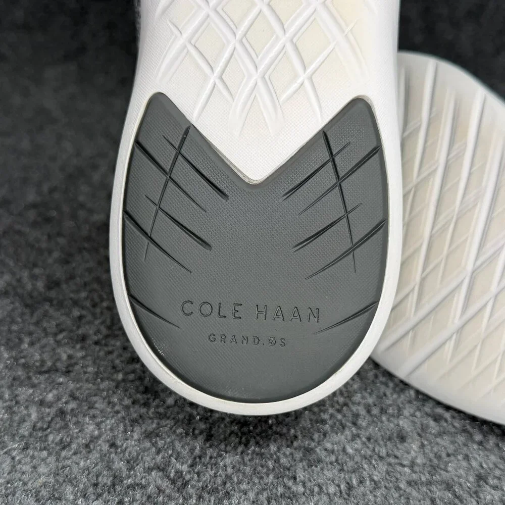Cole Haan Grand Pluss Essex Distance Knit Oxford Men Size 10.5 Nimbus Cloud Grey